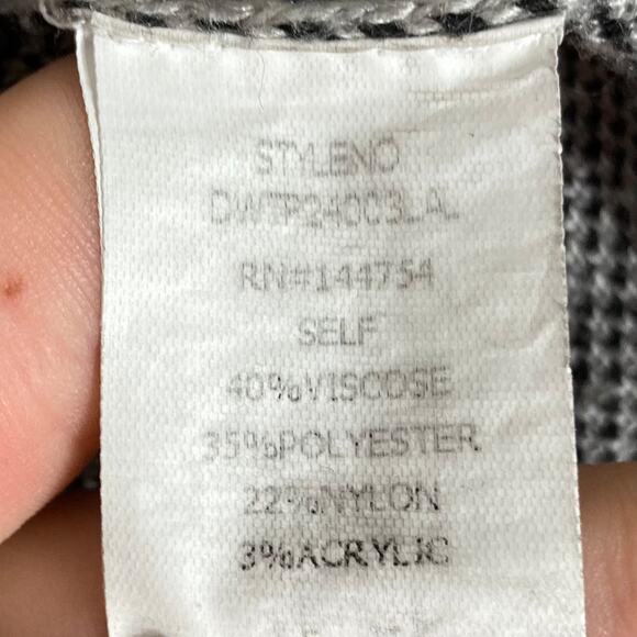 DRESSED IN LALA”The Future Is Now”Sweater M 8-BALL-Print Oversized Bell-Long-Slv - Picture 6 of 7